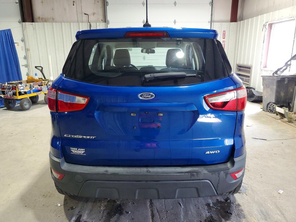 2020 Ford Ecosport მანქანა იყიდება აუქციონზე, vin: MAJ6S3FL2LC324230, აუქციონის ნომერი: 68924116