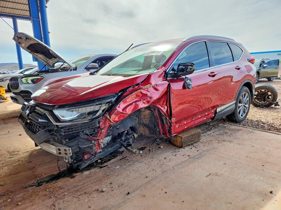 69774826 :رقم المزاد ، 2HKRW2H9XMH636177 vin ، 2021 Honda Cr-v مزاد بيع