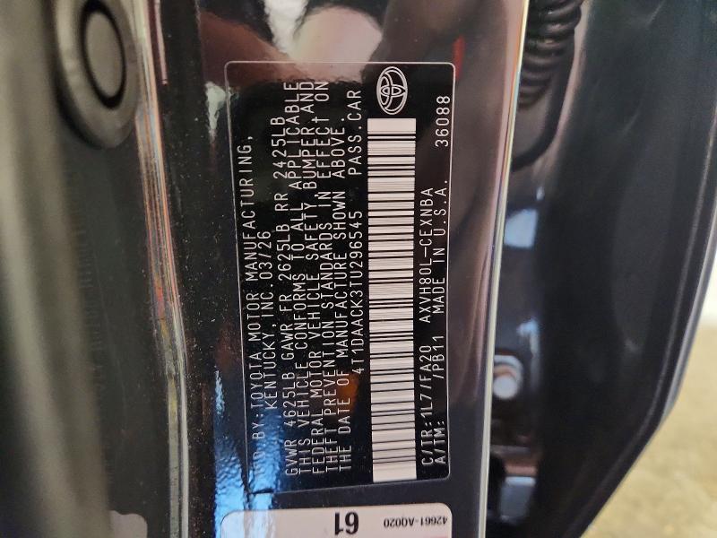 Продажа на аукционе авто 2026 Toyota Camry, vin: 4T1DAACK3TU296545, номер лота: 70558356
