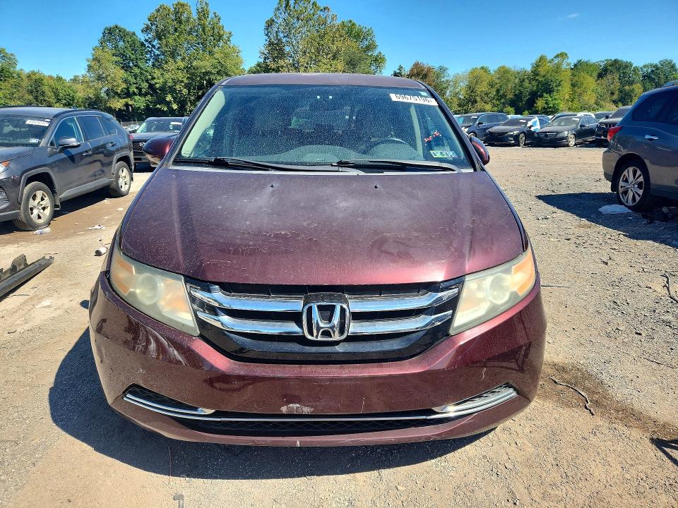 69675196 :رقم المزاد ، 5FNRL5H46EB003030 vin ، 2014 Honda Odyssey مزاد بيع