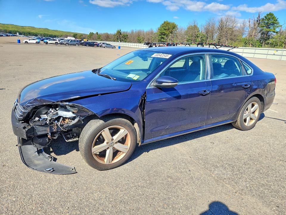 Auction sale of the 2012 Volkswagen Passat, vin: 1VWBP7A35CC036546, lot number: 68842546