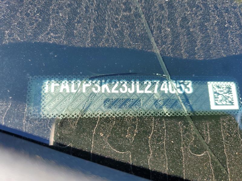 68500406 :رقم المزاد ، 1FADP3K23JL274053 vin ، 2018 Ford Focus مزاد بيع