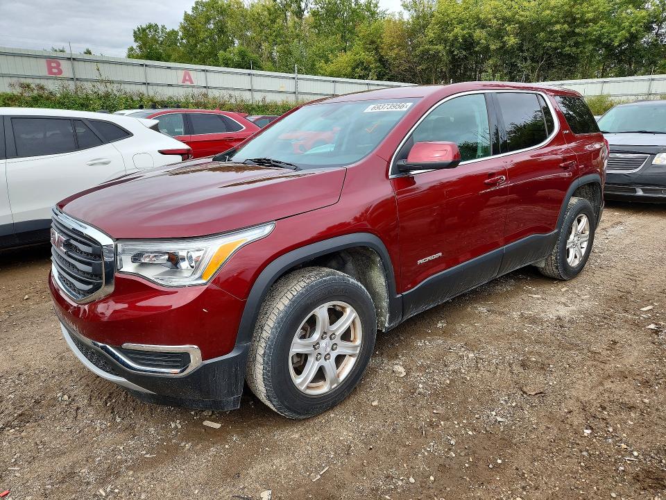 Продаж на аукціоні авто 2018 Gmc Acadia, vin: 1GKKNKLAXJZ225232, номер лоту: 69373956