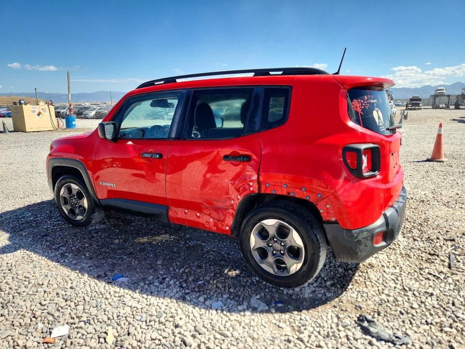 68594106 :رقم المزاد ، ZACCJAAB2JPG69947 vin ، 2018 Jeep Renegade مزاد بيع