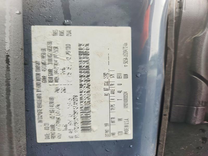 Продаж на аукціоні авто 2021 Ford Transit, vin: 1FDDF6P80MKA41278, номер лоту: 65958566