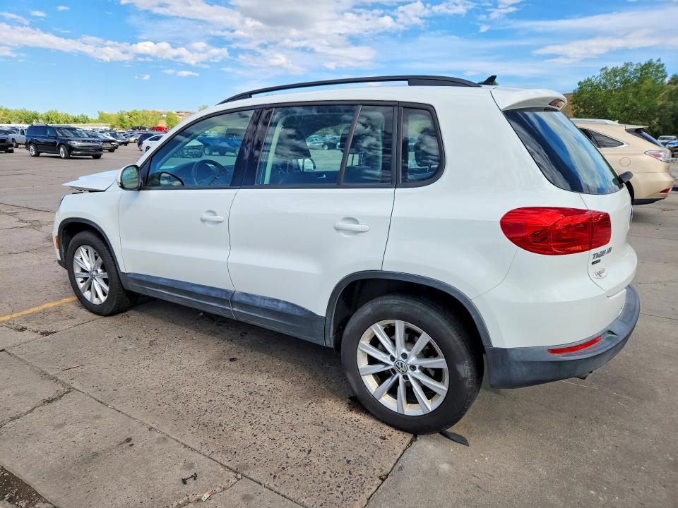 2018 Volkswagen Tiguan Limited მანქანა იყიდება აუქციონზე, vin: WVGBV7AX5JK002195, აუქციონის ნომერი: 68089406