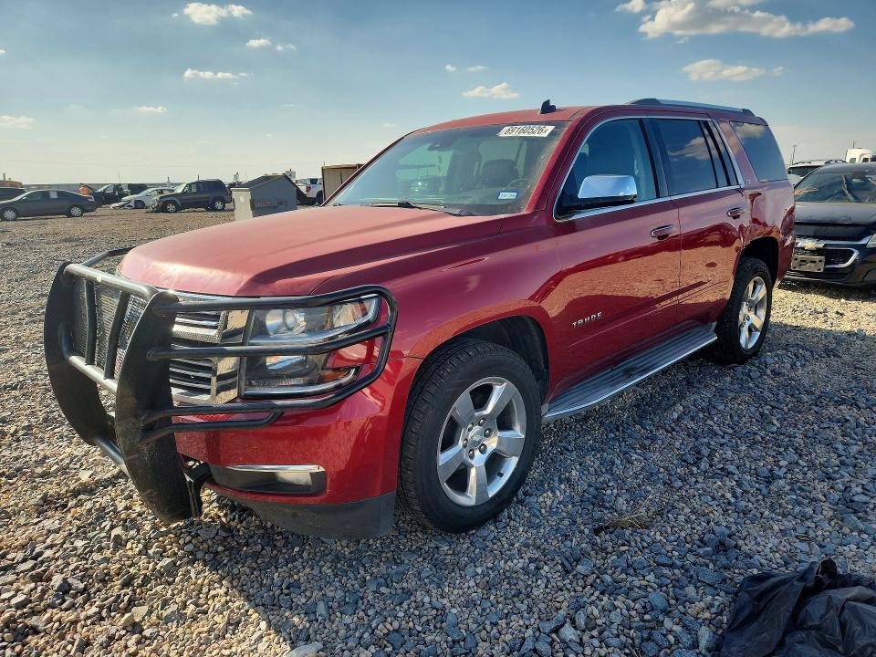69160526 :رقم المزاد ، 1GNSKCKC1FR134197 vin ، 2015 Chevrolet Tahoe مزاد بيع