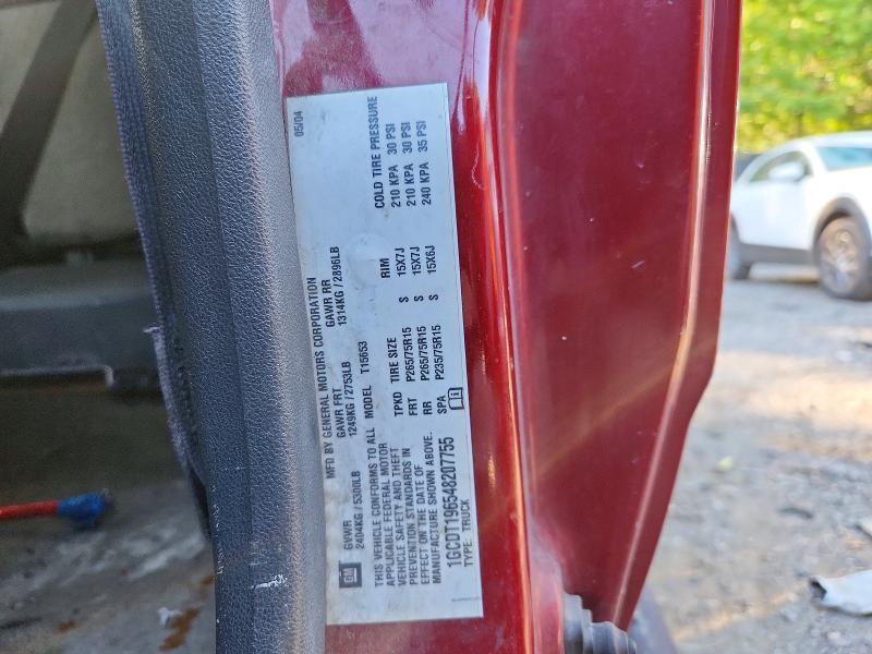 Продаж на аукціоні авто 2004 Chevrolet Colorado, vin: 1GCDT196548207755, номер лоту: 68796976