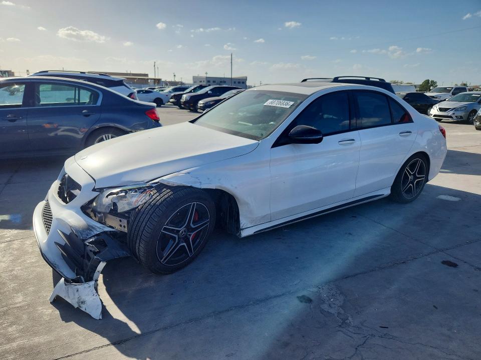 2020 Mercedes-benz C მანქანა იყიდება აუქციონზე, vin: W1KWF8DB5LR595243, აუქციონის ნომერი: 68706836