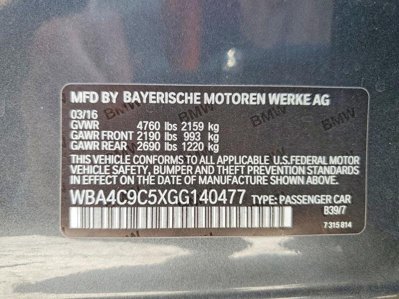 Продаж на аукціоні авто 2016 Bmw 428, vin: WBA4C9C5XGG140477, номер лоту: 67473336