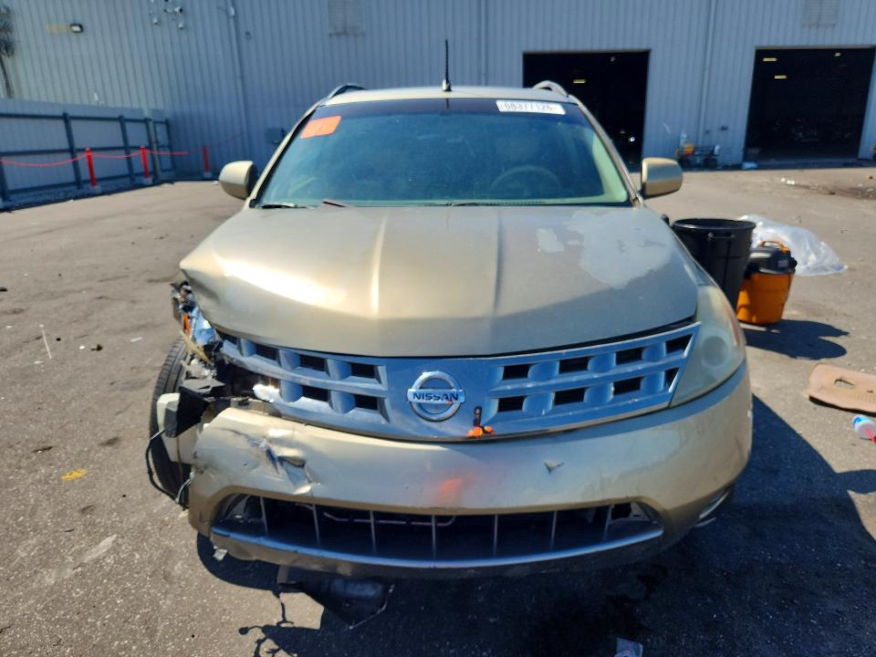 68377126 :رقم المزاد ، JN8AZ08T85W315789 vin ، 2005 Nissan Murano مزاد بيع