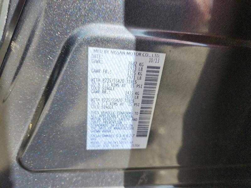 Продажа на аукционе авто 2014 Infiniti Qx60, vin: 5N1AL0MM4EC514427, номер лота: 65537056