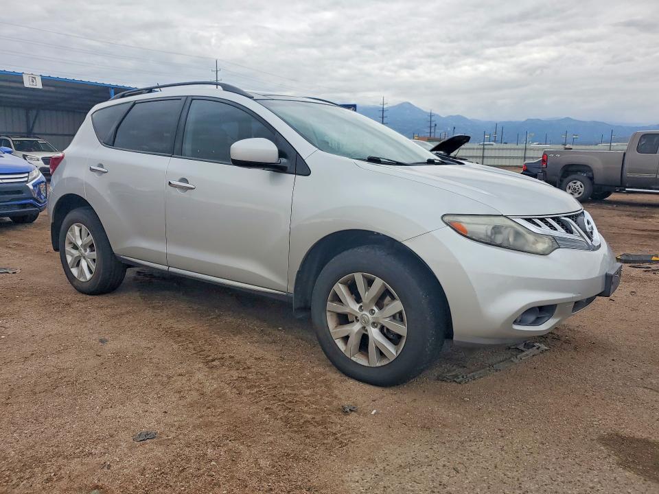 2012 Nissan Murano მანქანა იყიდება აუქციონზე, vin: JN8AZ1MW7CW219848, აუქციონის ნომერი: 70295146
