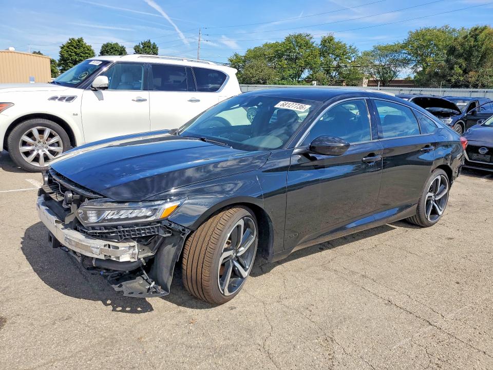 Auction sale of the 2020 Honda Accord, vin: 1HGCV2F38LA007371, lot number: 68127736
