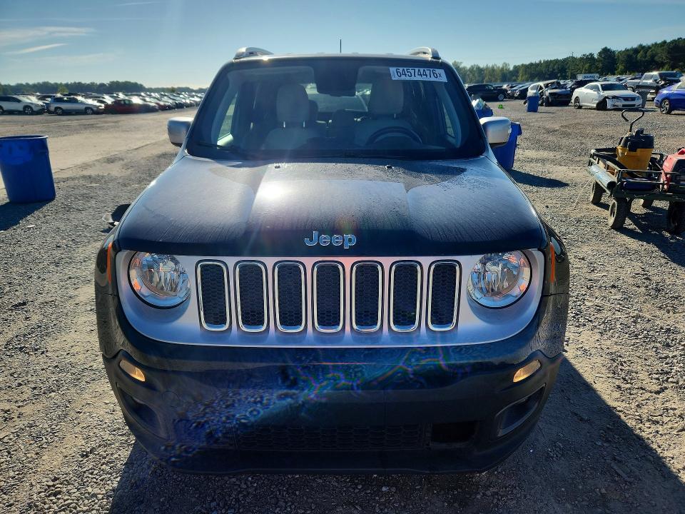 2018 Jeep Renegade მანქანა იყიდება აუქციონზე, vin: ZACCJADB6JPH61400, აუქციონის ნომერი: 64574476