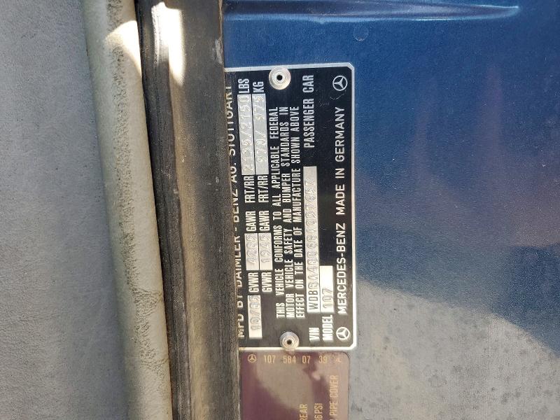 Aukcja sprzedaży 1986 Mercedes-benz 560, vin: WDBBA48D6GA037657, numer aukcji: 66856986
