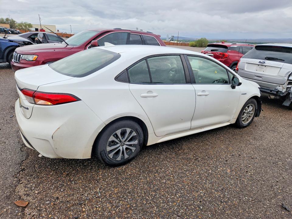 69960116 :رقم المزاد ، JTDEBRBE0LJ004223 vin ، 2020 Toyota Corolla مزاد بيع