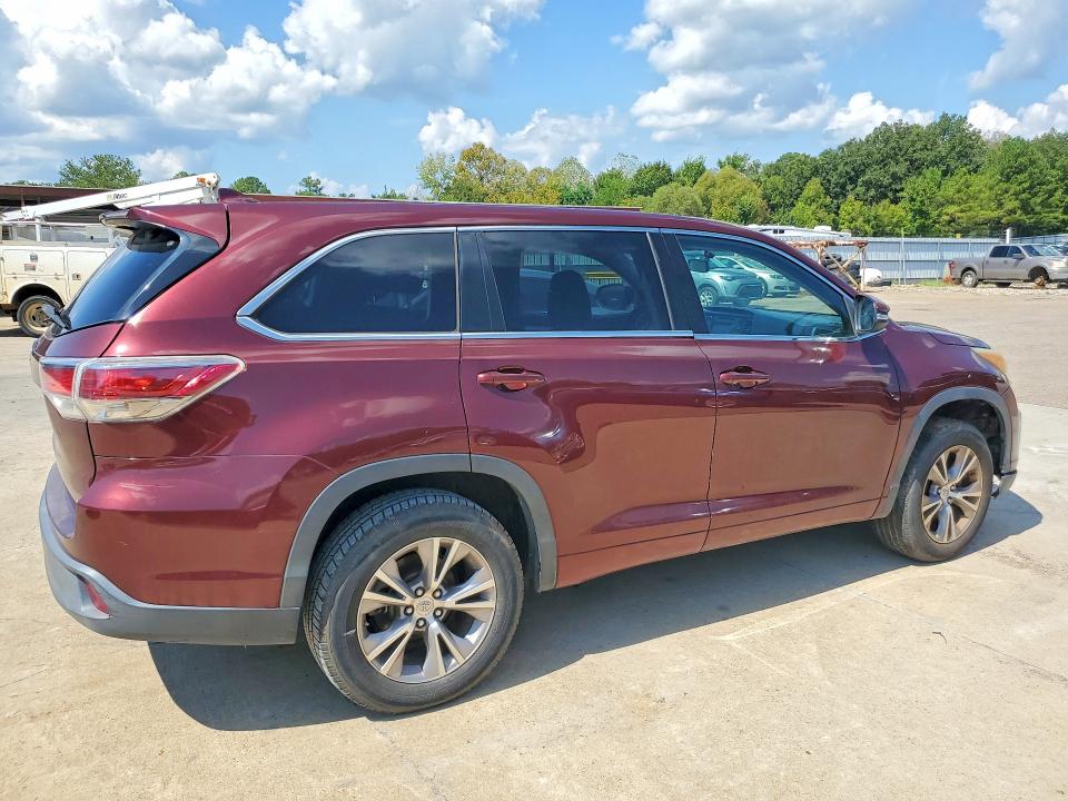Продаж на аукціоні авто 2015 Toyota Highlander, vin: 5TDZKRFH4FS072800, номер лоту: 68738076