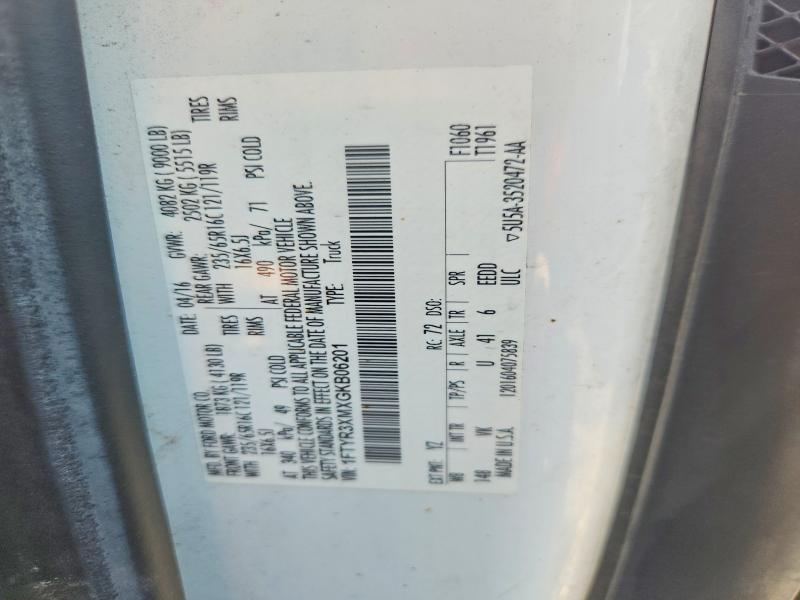 Aukcja sprzedaży 2016 Ford Transit, vin: 1FTYR3XMXGKB06201, numer aukcji: 67521306