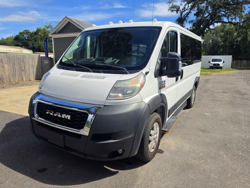 67043486 :رقم المزاد ، 3C6TRVAG3KE539032 vin ، 2019 Ram Promaster 1500 مزاد بيع