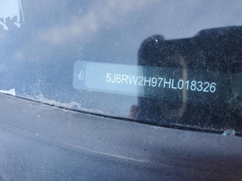 70939196 :رقم المزاد ، 5J6RW2H97HL018326 vin ، 2017 Honda Cr-v مزاد بيع