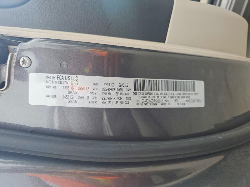 Aukcja sprzedaży 2017 Chrysler Pacifica, vin: 2C4RC1GG6HR611112, numer aukcji: 67529246