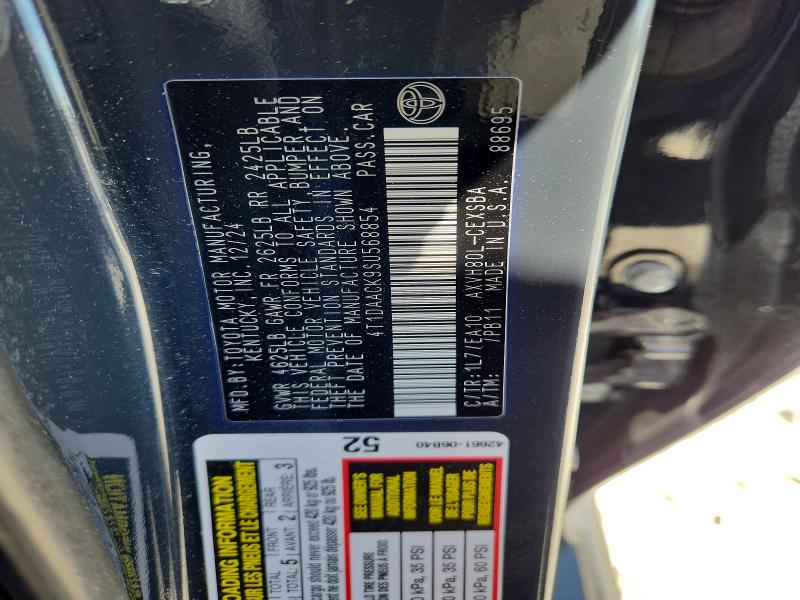 Продажа на аукционе авто 2025 Toyota Camry, vin: 4T1DAACK9SU568854, номер лота: 69892596