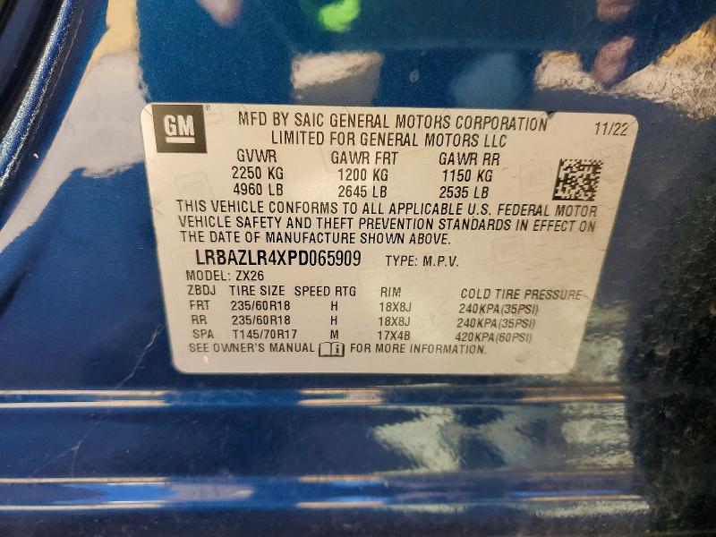 Продаж на аукціоні авто 2023 Buick Envision, vin: LRBAZLR4XPD065909, номер лоту: 70564516