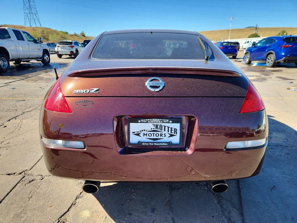 Auction sale of the 2006 Nissan 350z, vin: JN1AZ34E46M355016, lot number: 68266336