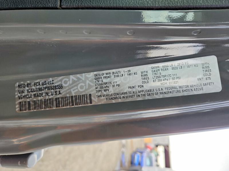Aukcja sprzedaży 2023 Jeep Wrangler, vin: 1C4JJXN67PW628555, numer aukcji: 67910566
