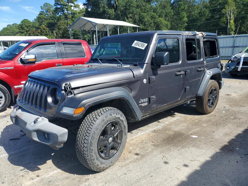 2018 Jeep Wrangler Unlimited მანქანა იყიდება აუქციონზე, vin: 1C4HJXDG3JW133950, აუქციონის ნომერი: 66942906