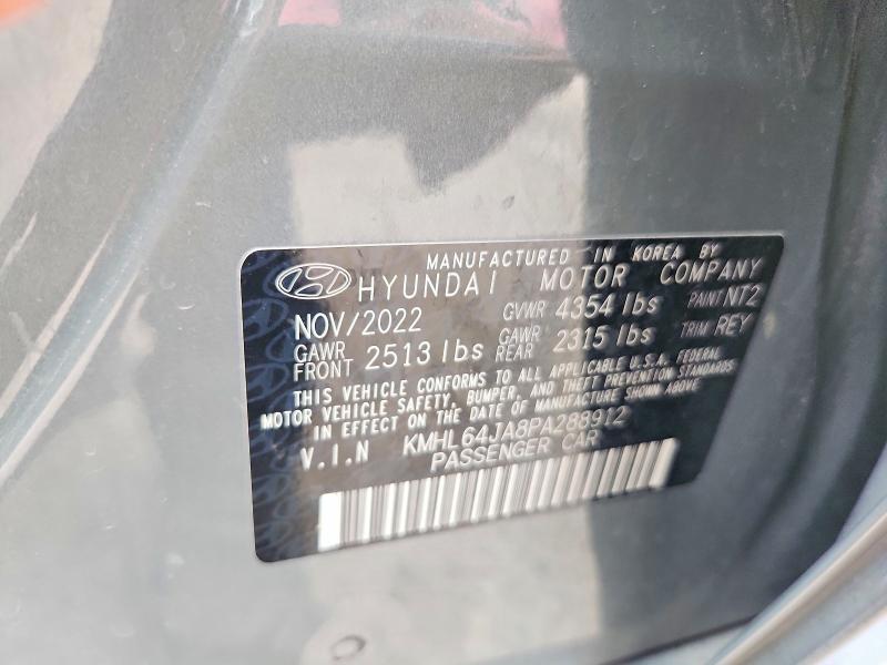 Продаж на аукціоні авто 2023 Hyundai Sonata, vin: KMHL64JA8PA288912, номер лоту: 69209896