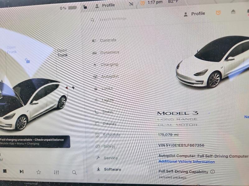 Aukcja sprzedaży 2020 Tesla Model 3, vin: 5YJ3E1EB1LF667356, numer aukcji: 68741846