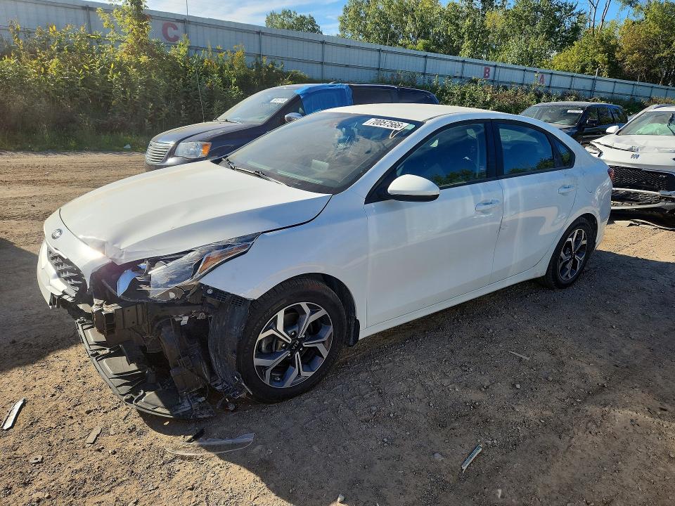 70057566 :رقم المزاد ، 3KPF24AD8LE159891 vin ، 2020 Kia Forte مزاد بيع