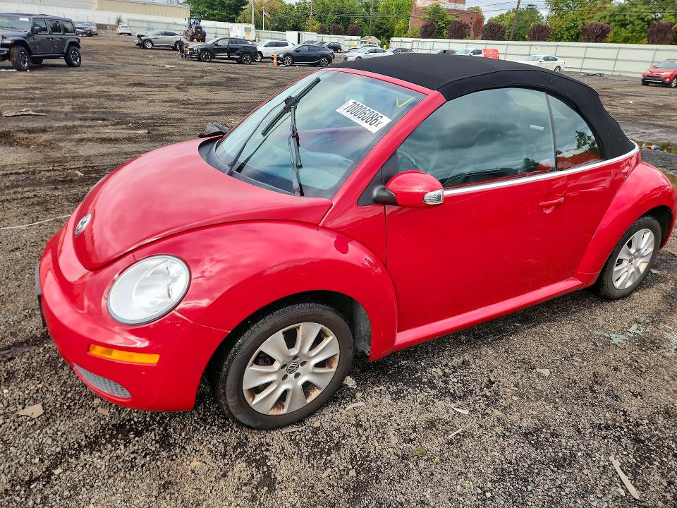 Продажа на аукционе авто 2009 Volkswagen New Beetle, vin: 3VWRF31Y99M405275, номер лота: 70006086