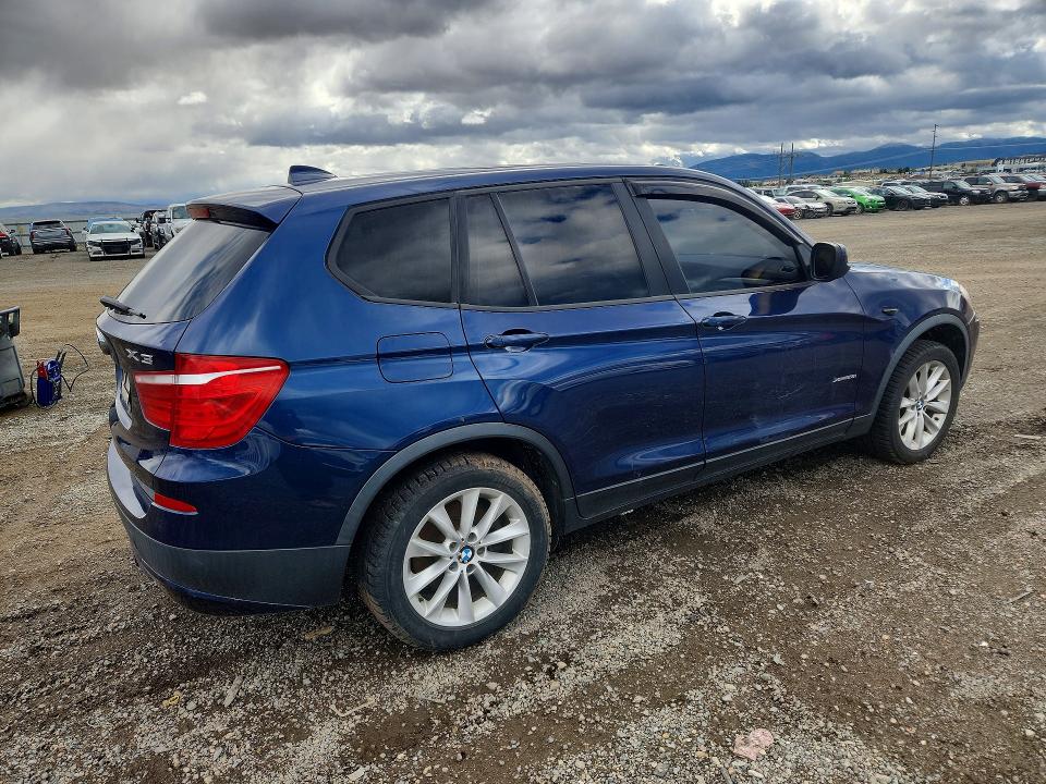 2013 Bmw X3 მანქანა იყიდება აუქციონზე, vin: 5UXWX9C54D0A08904, აუქციონის ნომერი: 68985506