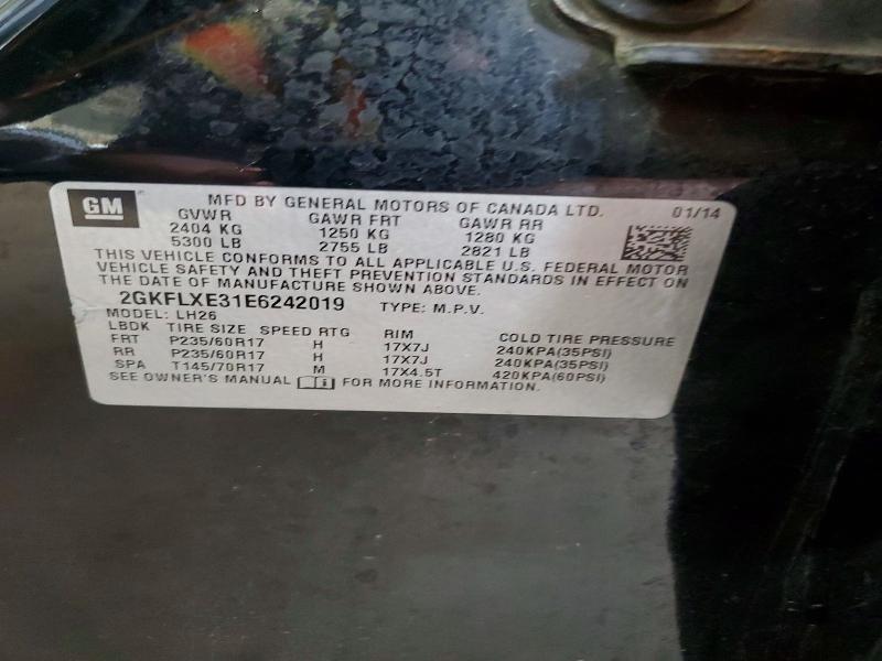 68248706 :رقم المزاد ، 2GKFLXE31E6242019 vin ، 2014 Gmc Terrain مزاد بيع