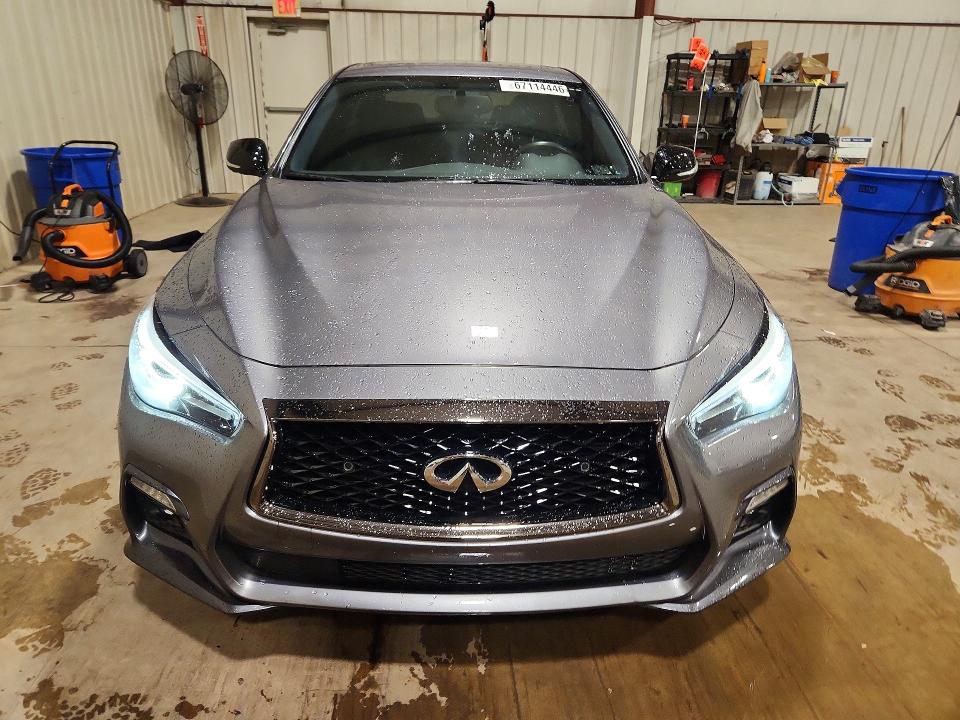 2020 Infiniti Q50 მანქანა იყიდება აუქციონზე, vin: JN1EV7AR9LM256585, აუქციონის ნომერი: 67114446