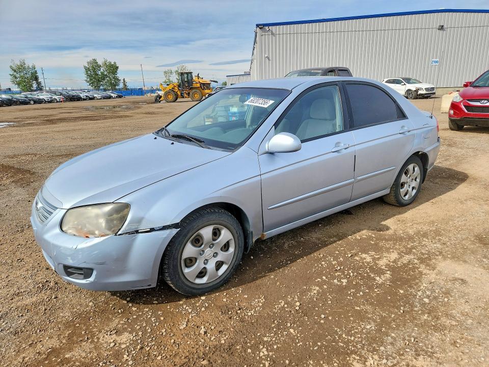 2007 Kia Spectra მანქანა იყიდება აუქციონზე, vin: KNAFE121875409610, აუქციონის ნომერი: 68207356