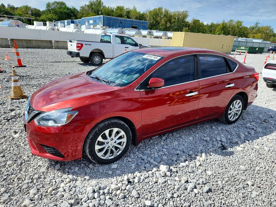 2017 Nissan Sentra მანქანა იყიდება აუქციონზე, vin: 3N1AB7AP7HY225023, აუქციონის ნომერი: 70044746