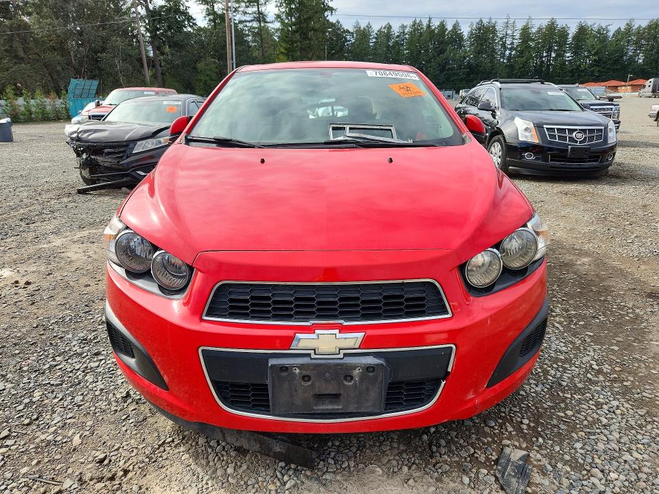 70849596 :رقم المزاد ، 1G1JC6SB0E4124999 vin ، 2014 Chevrolet Sonic مزاد بيع