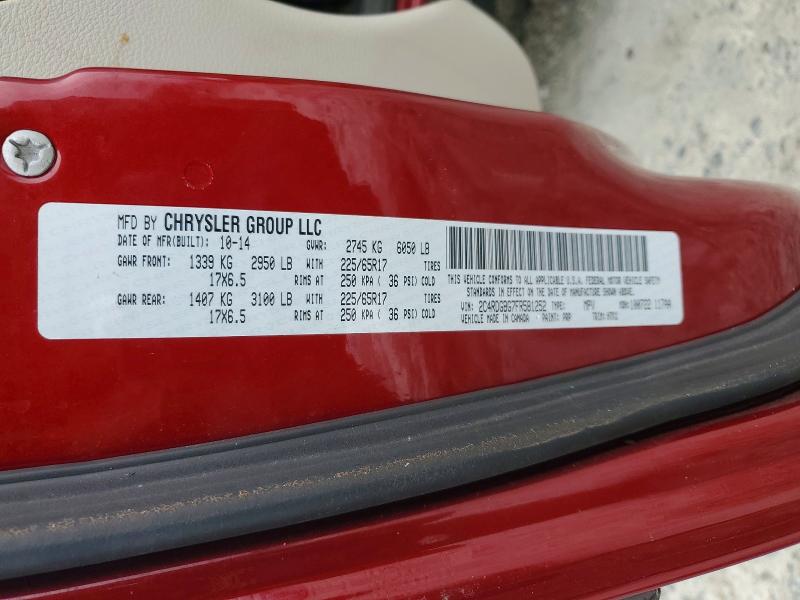 Продажа на аукционе авто 2015 Dodge Grand Caravan, vin: 2C4RDGBG7FR581252, номер лота: 70183006