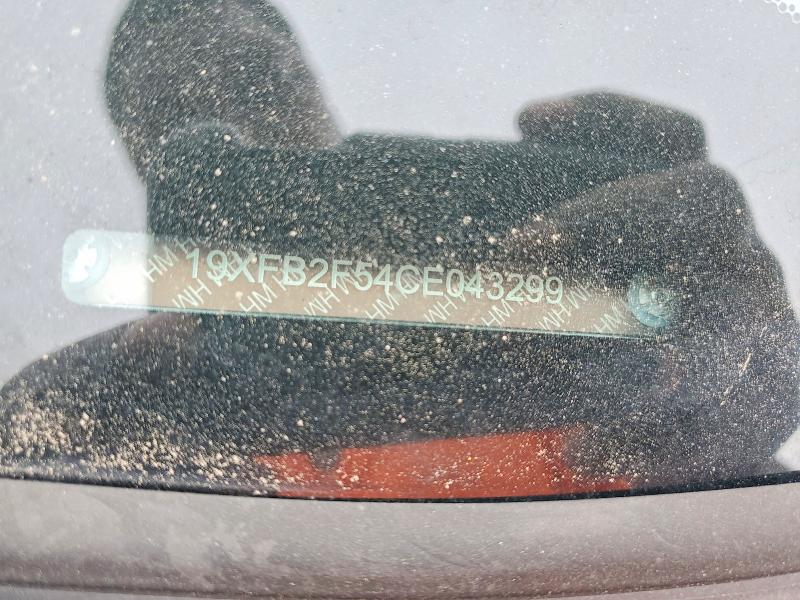 Aukcja sprzedaży 2012 Honda Civic, vin: 19XFB2F54CE043299, numer aukcji: 69622256