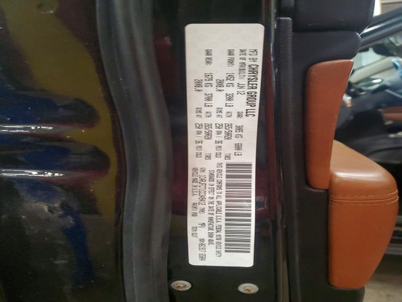 Продаж на аукціоні авто 2012 Jeep Grand Cherokee, vin: 1C4RJFCT1CC349412, номер лоту: 69608496