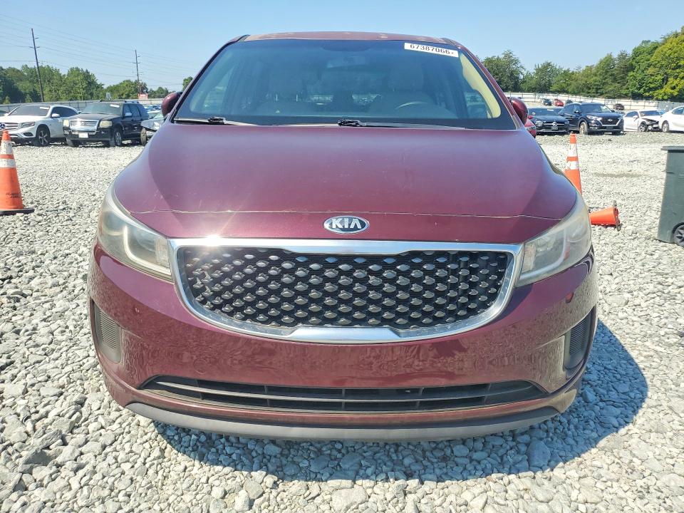 Aukcja sprzedaży 2016 Kia Sedona, vin: KNDMB5C19G6163850, numer aukcji: 67387066