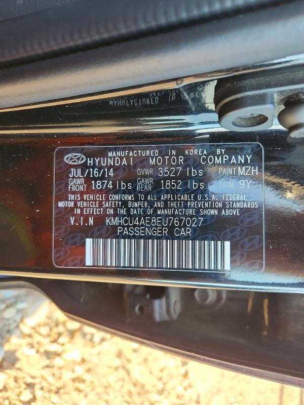 Aukcja sprzedaży 2014 Hyundai Accent, vin: KMHCU4AE8EU767027, numer aukcji: 66982976