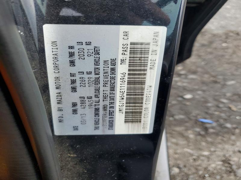 70484586 :رقم المزاد ، JM1GJ1W64E1116946 vin ، 2014 Mazda 6 مزاد بيع