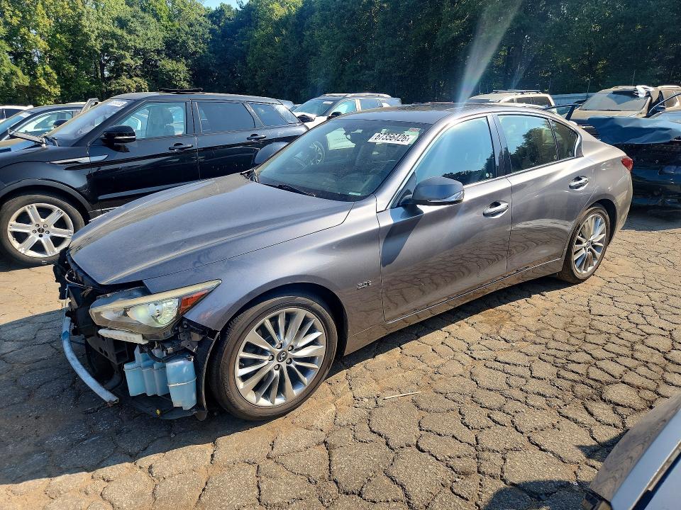 2019 Infiniti Q50 მანქანა იყიდება აუქციონზე, vin: JN1EV7APXKM511614, აუქციონის ნომერი: 67356426