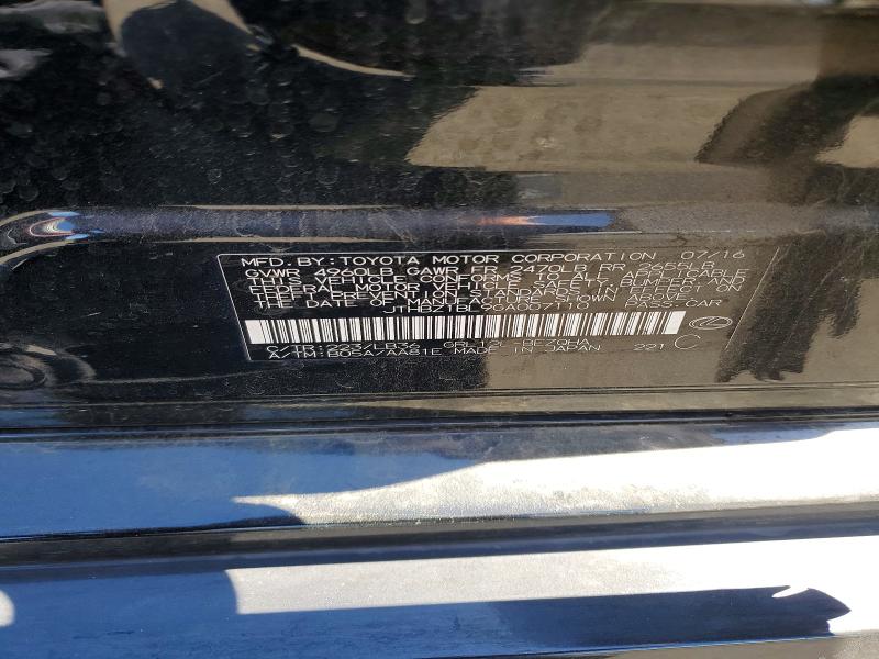67539086 :رقم المزاد ، JTHBZ1BL9GA007110 vin ، 2016 Lexus Gs 350 مزاد بيع