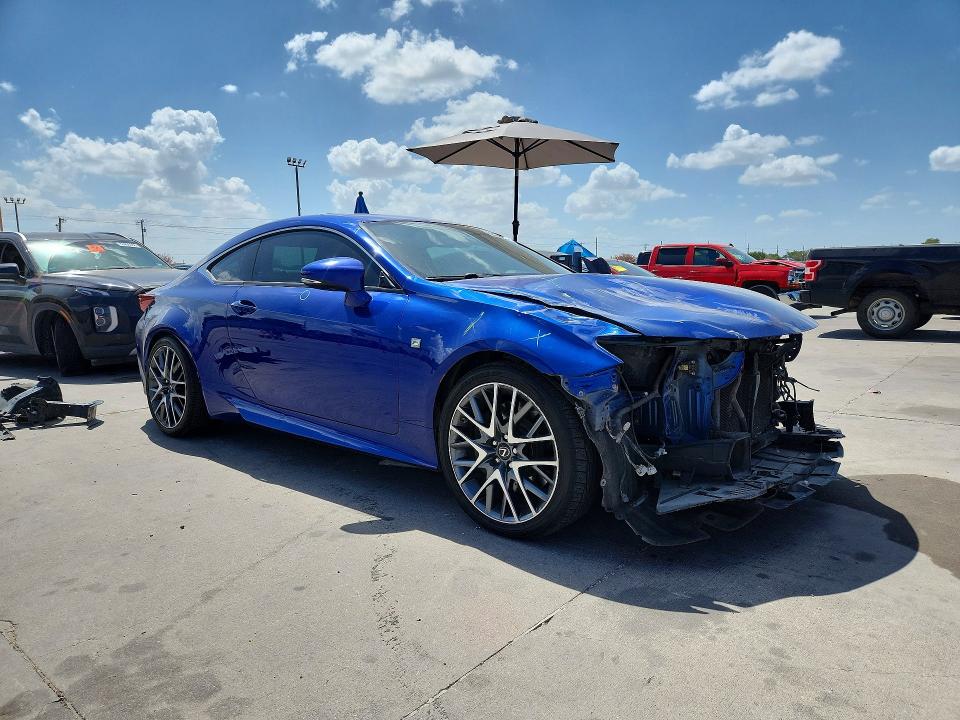 Auction sale of the 2016 Lexus Rc, vin: JTHHA5BC9G5001230, lot number: 68799936